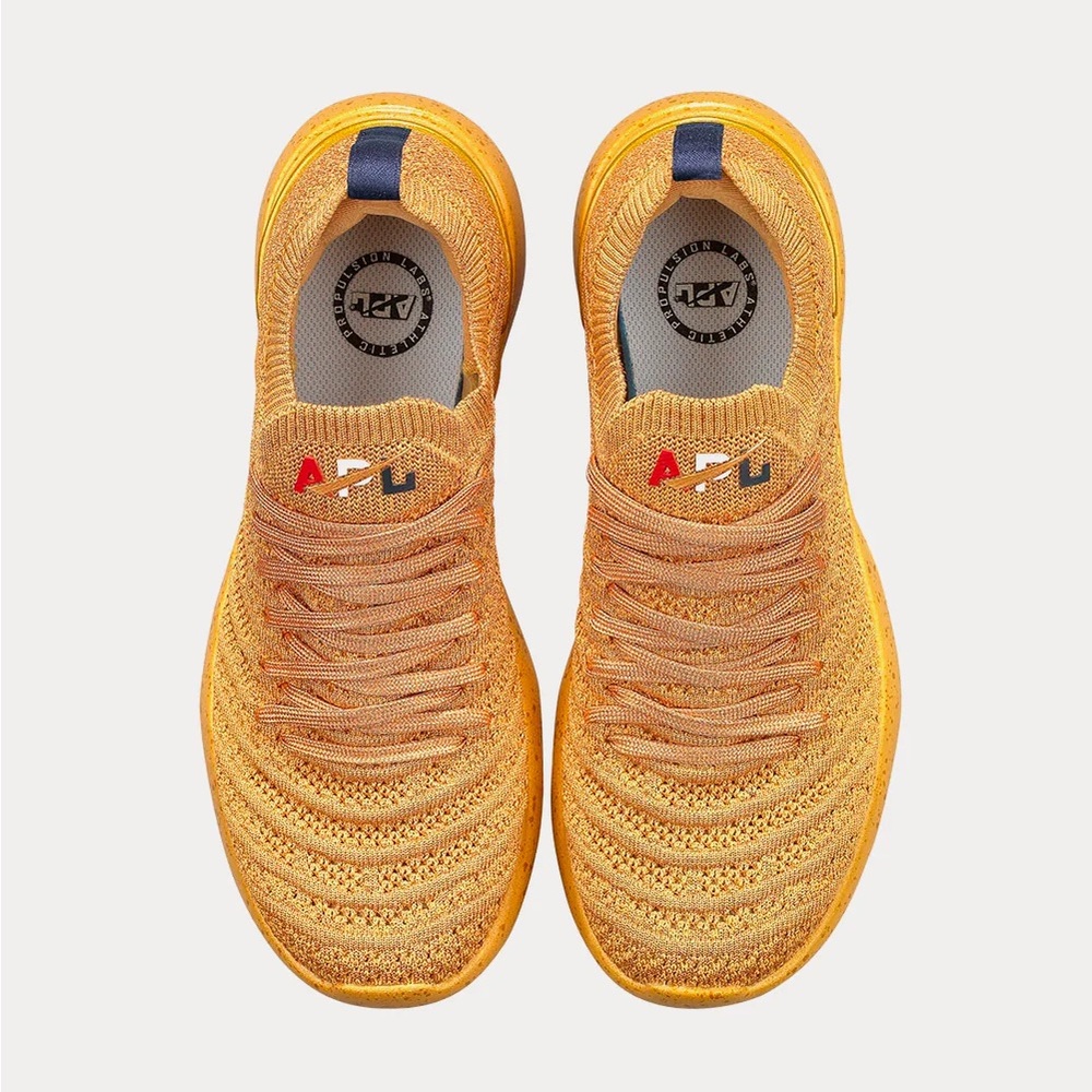 METALLIC GOLD MEDAL APL TECHLOOM WAVE SNEAKERS